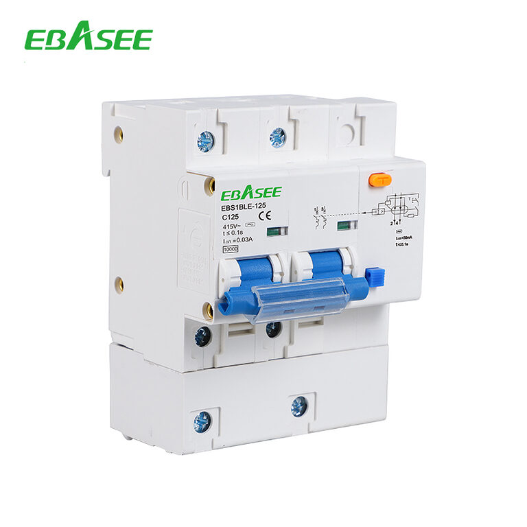 EBS1BLE-125 Residual Current Circuit Breaker With Over Current ...